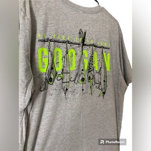 NWOT GOOGAN squad XL grey Heather t shirt fly fishing